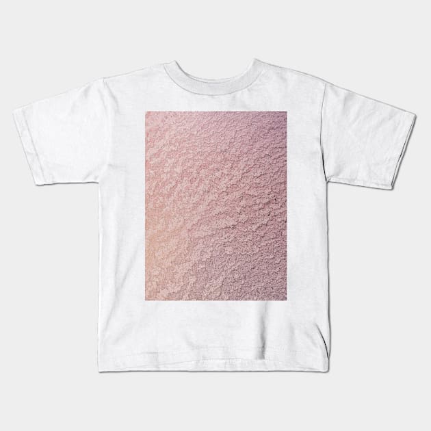 Texture of a sandy beach created with alcohol ink. Kids T-Shirt by MariDein